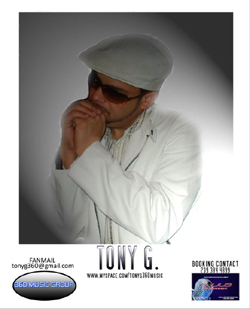 Featured Artist - Nu Image, Tony G - Original member of the group Nu Image, Tony G. was born and raised in Paterson, NJ. From the age of eleven till the present, Tony always had a knack for both writing and singing. In 1998, Tony along with childhood singing mate Tyree Hernandez decided to take their talent and refine it to form the group Nu Image. Tony G. also being a talented songwriter behind the groups, first release 'Tears In My Eye's' and their follow up single ' Sounds Of Love', searched for a producer that could bring the melodic texture to his songs but also create a driving rhythm that could give the group the identity that they were in thirsting for. In 1999, Tony G. and Tyree were introduced to up and coming producer Pompeo Messano. Pompeo already had a buzz on his production and engineering work with local talent. Later that year Tony was introduced toup and coming recording artist Victor Zapata, and the Nu Image group evolved in its current formula. Together, the four of them meshed with each other and co-wrote and co-produced the first Nu Image single entitled 'I'll Always Love You'. 